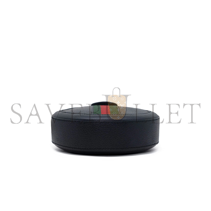 GUCCI OPHIDIA MINI ROUND SHOULDER BAG ‎550618 (18*18*4.5cm)